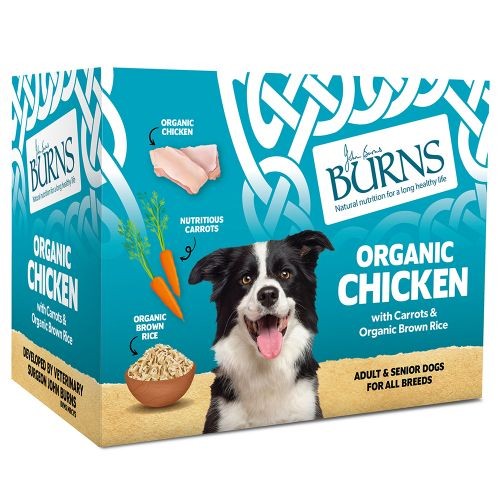 Burns Penlan Farm with Chicken Brown Rice and Vegetables Dog Pouches 6 x 395g