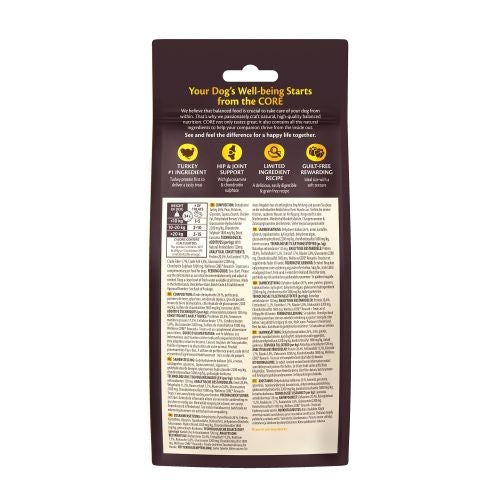 Wellness Core Reward+ Dog Treats for Mobility with Turkey- 170g