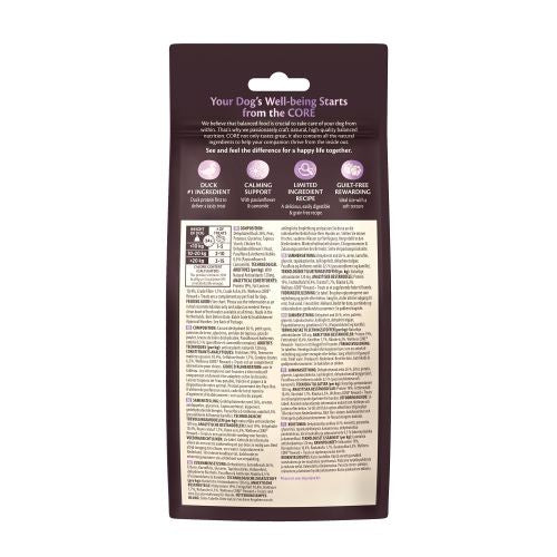 Wellness Core Reward+ Calming Dog Treats with Duck - 170g