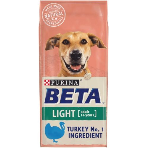 Beta Adult Light Dry Dog Food with Turkey 14kg