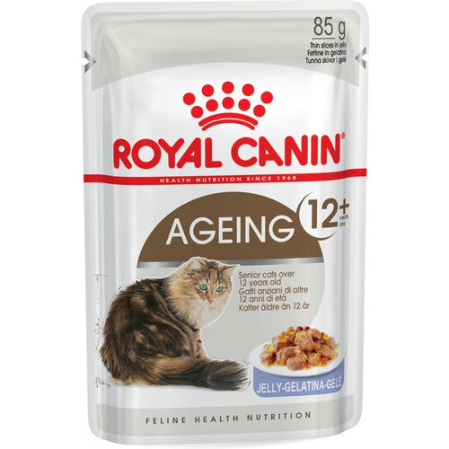 Royal Canin Ageing +12 Cat Food in Jelly Pouches 12 x 85g
