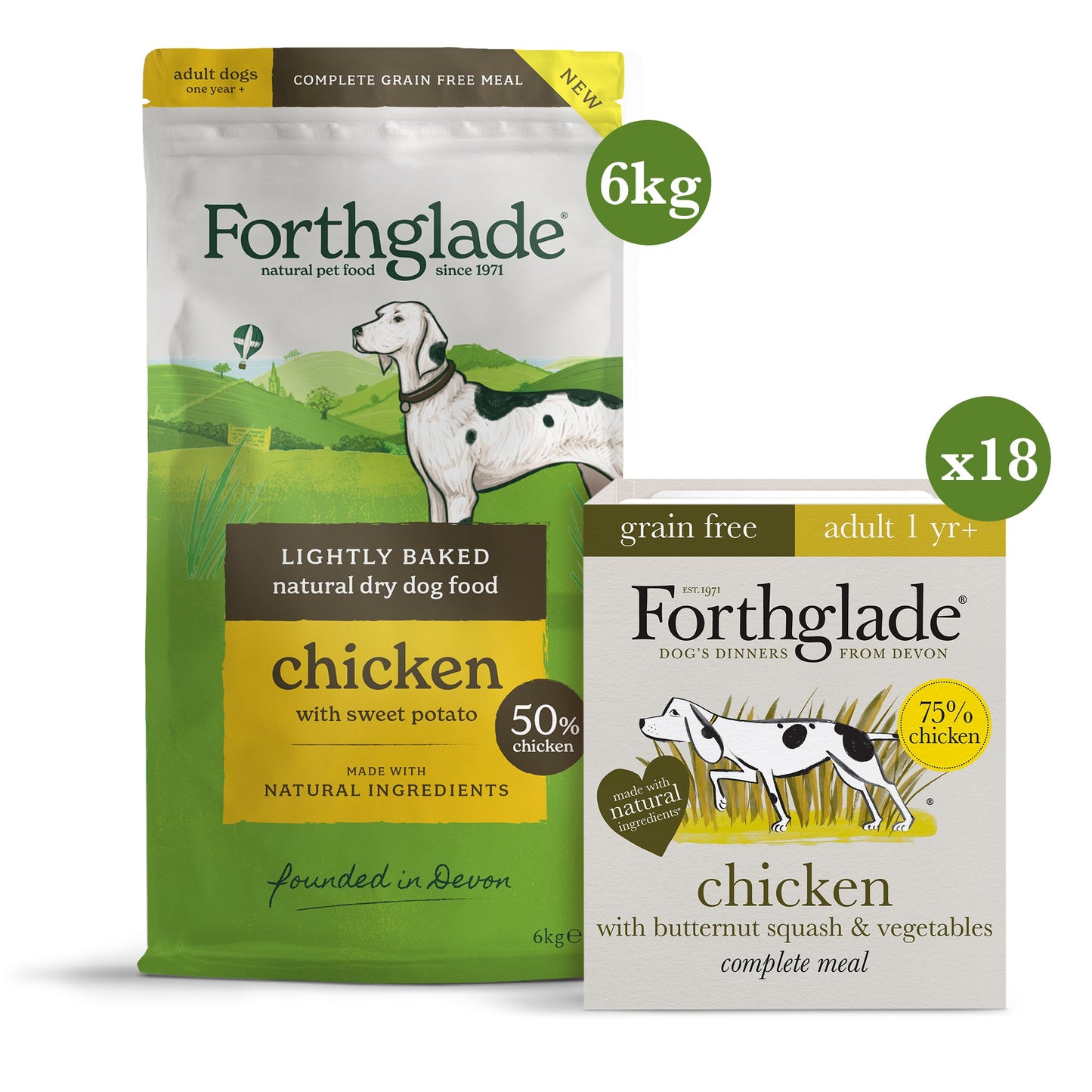Grain-Free Chicken Mixed Food Bundle