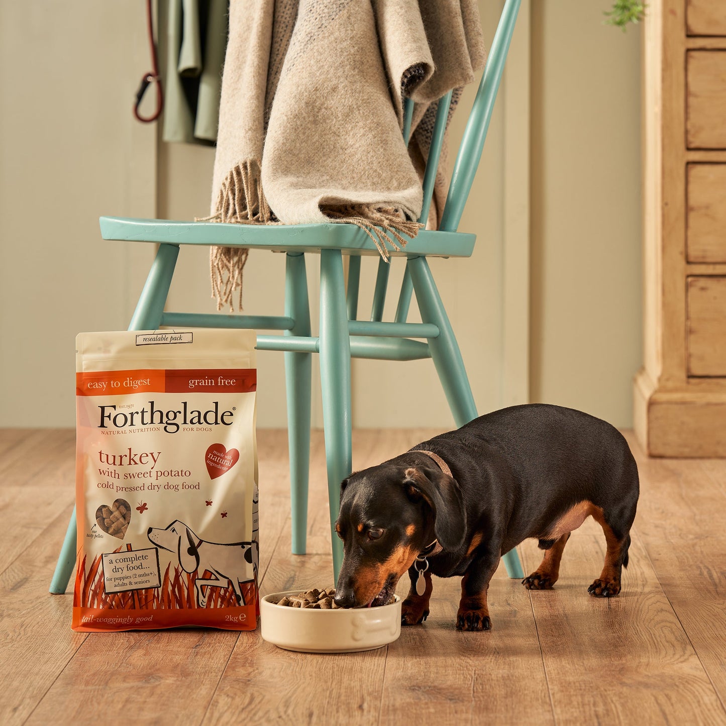 Turkey Natural Dry Cold Pressed Grain Free Dog Food