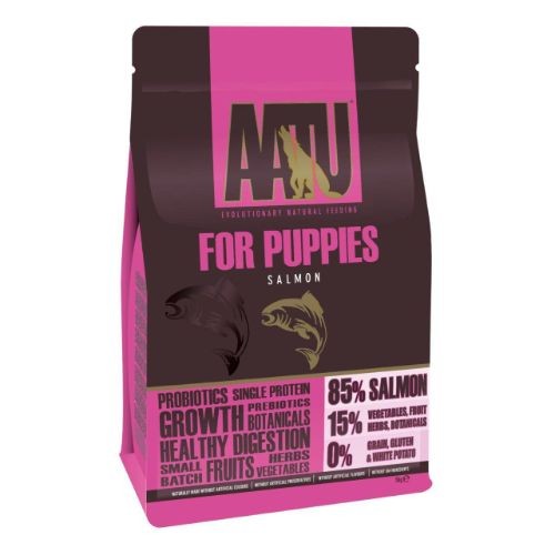 AATU Grain Free Dry Puppy Food with 85/15 Salmon 1.5kg