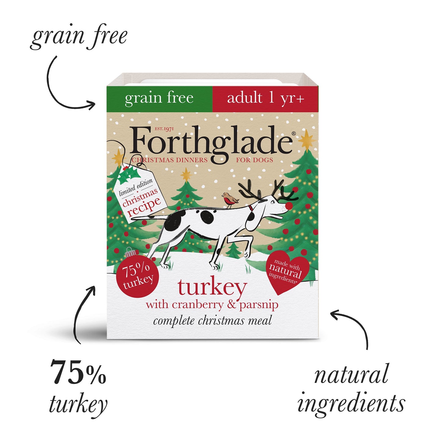 12 Days of Christmas Dog Food Calendar - Wet Food Variety Pack