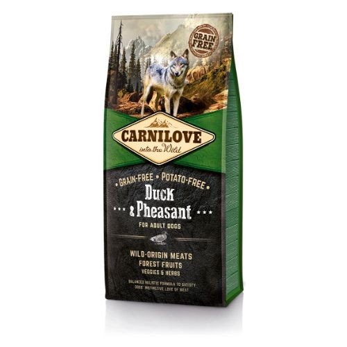 Carnilove Duck & Pheasant Adult Dry Dog Food 12kg