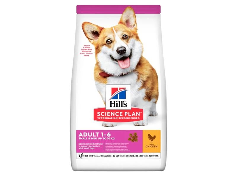 Hill's Science Plan Adult Small & Mini Dry Dog Chicken 1.5kg