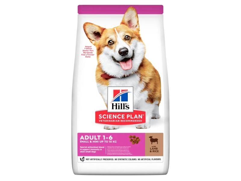 Hill's Science Plan Adult Small & Mini Dry Dog Lamb & Rice 1.5kg