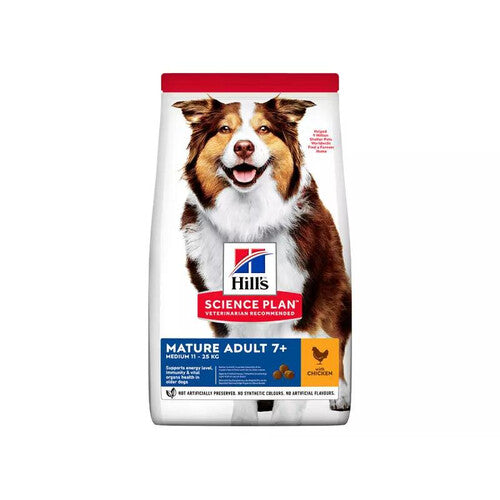 Hill's Science Plan Mature Adult Medium Dry Dog Chicken 2.5kg