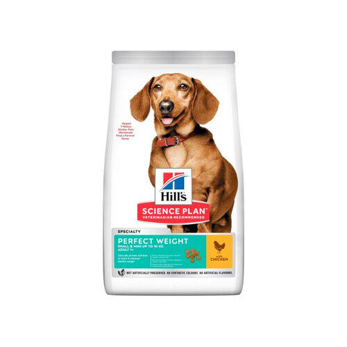 Hill's Science Plan Adult Perfect Weight Small & Mini Dry Dog Chicken 1.5kg