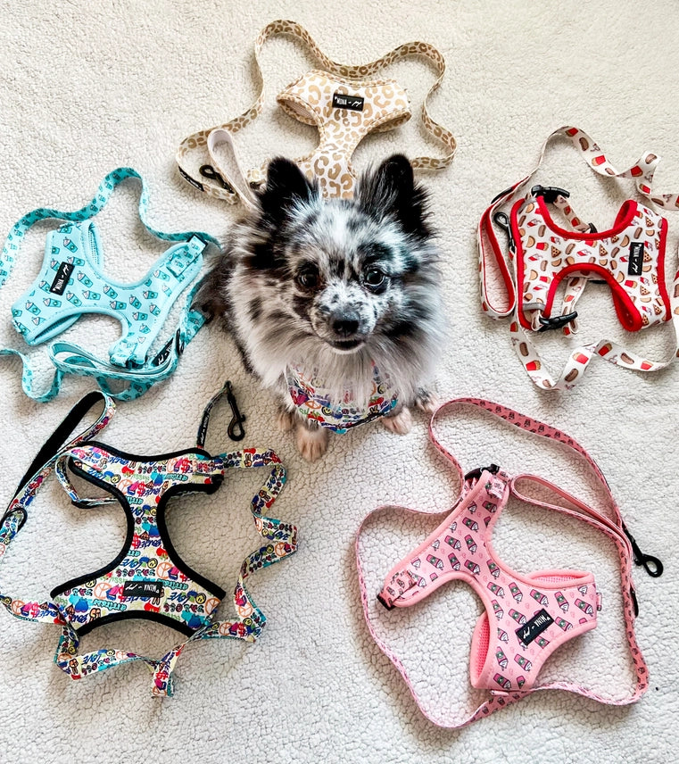 Pink Pupshake Adjustable Dog or Cat Harness