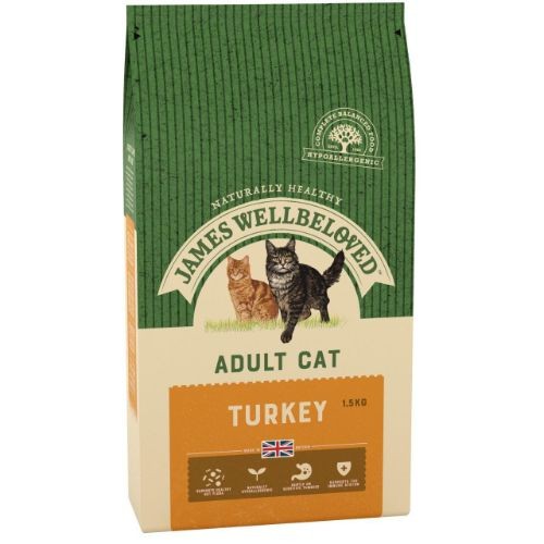 James Wellbeloved Adult Cat with Turkey 1.5kg