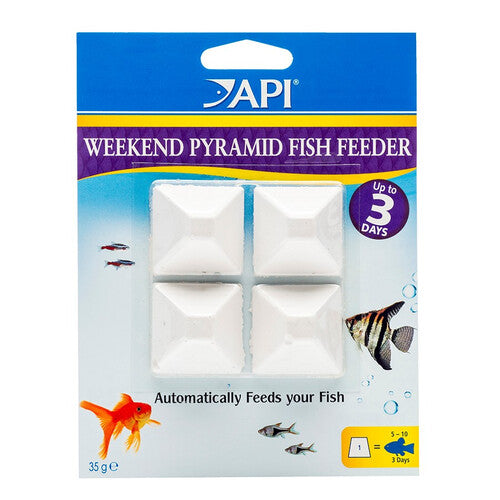 API Fishcare 3 Day Weekend Pyramid Fish Feeder