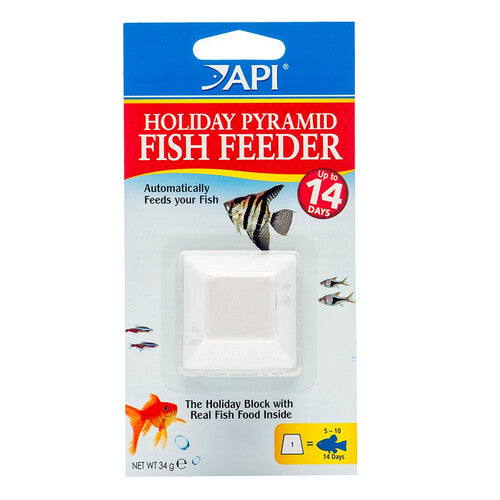 API Fishcare 14 Day Holiday Pyramid Fish Feeder