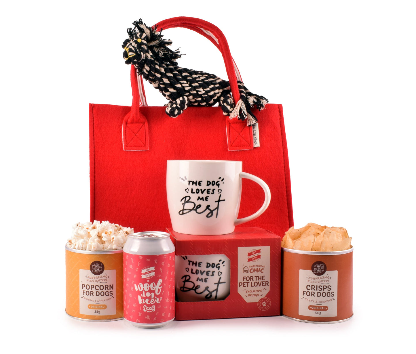 "The Dog Loves Me Best" Gift Bag