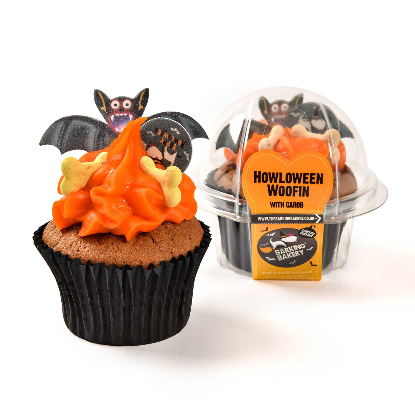 Barking Bakery Howloween Woofin Dog Cupcake Treat