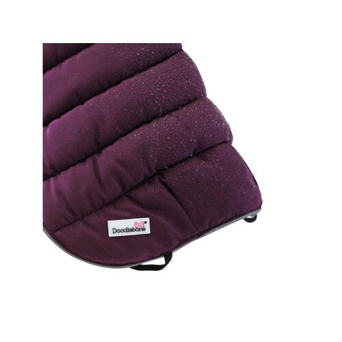Doodlebone Puffer Jacket Punch & Burgundy Size 5-7 Small