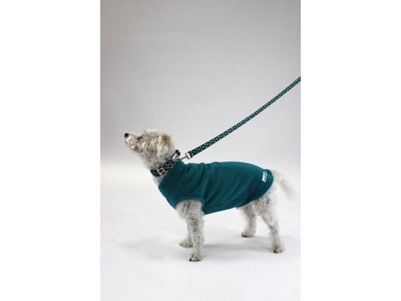Doodlebone Dog Fleece Teal Size 4-5
