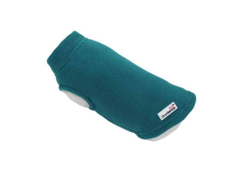 Doodlebone Dog Fleece Teal Size 4-5