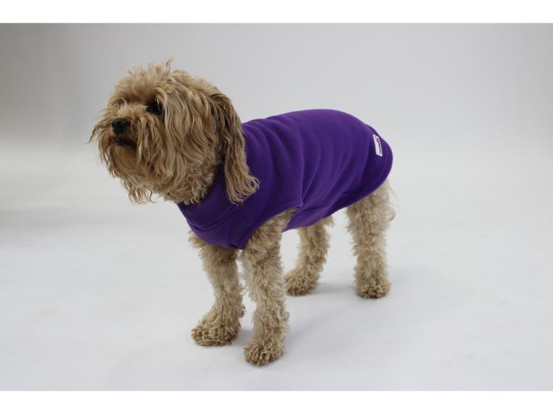 Doodlebone Dog Fleece Violet Size 2-3