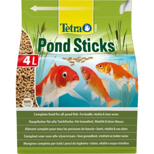 Tetra Koi and Goldfish Fish Food Pond Sticks 450g