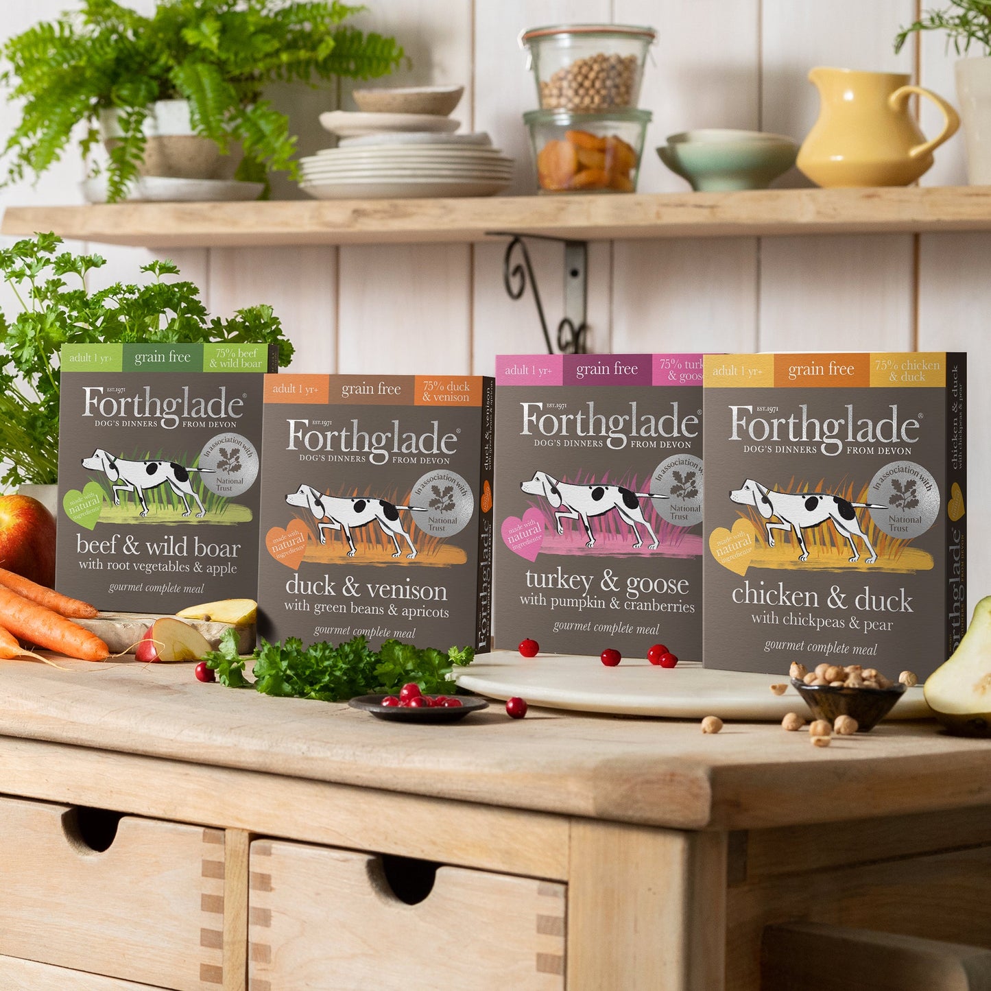 National Trust Gourmet Chicken & Duck Natural Wet Dog Food