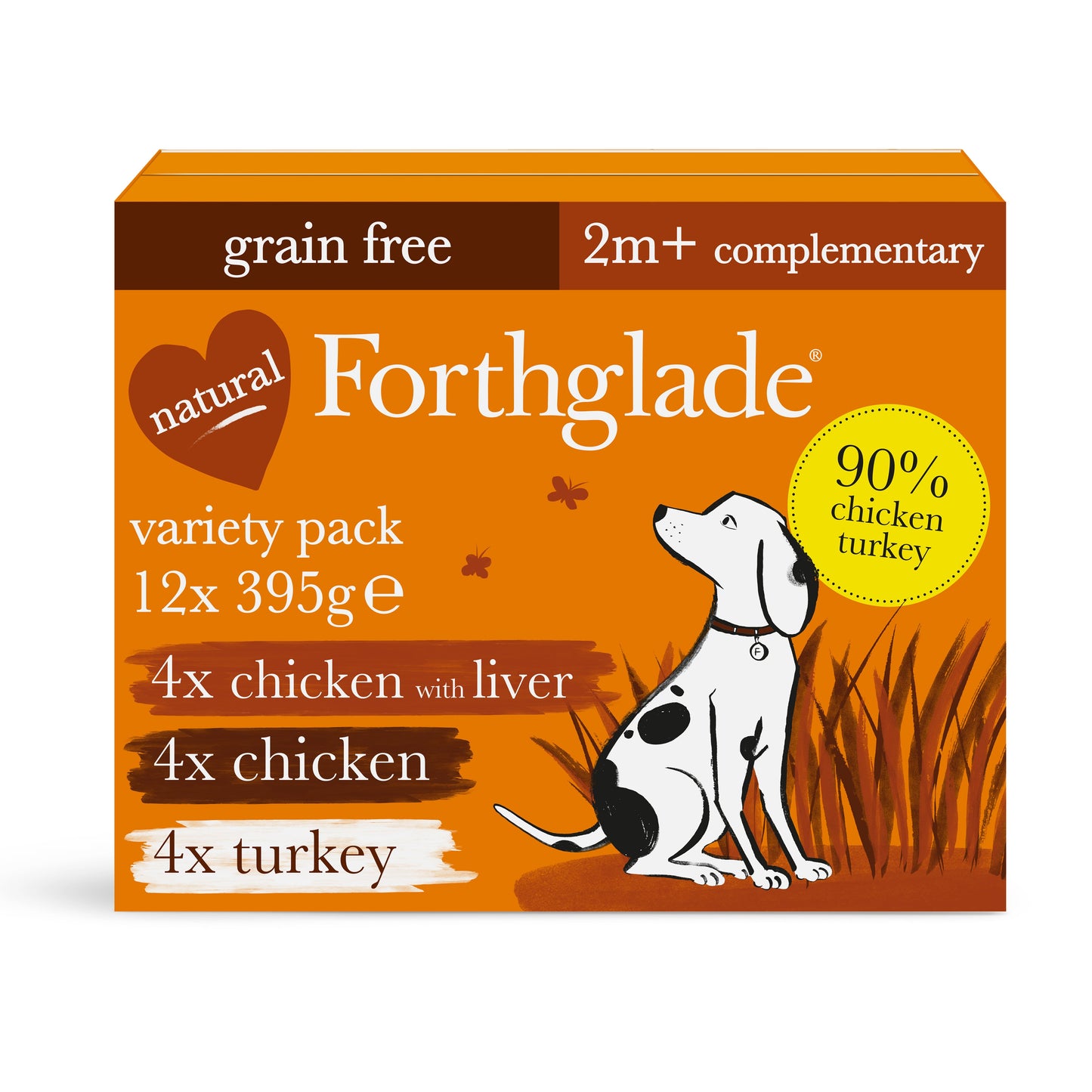 Just Chicken, Chicken with Liver & Turkey Wet Dog Food - Variety Pack