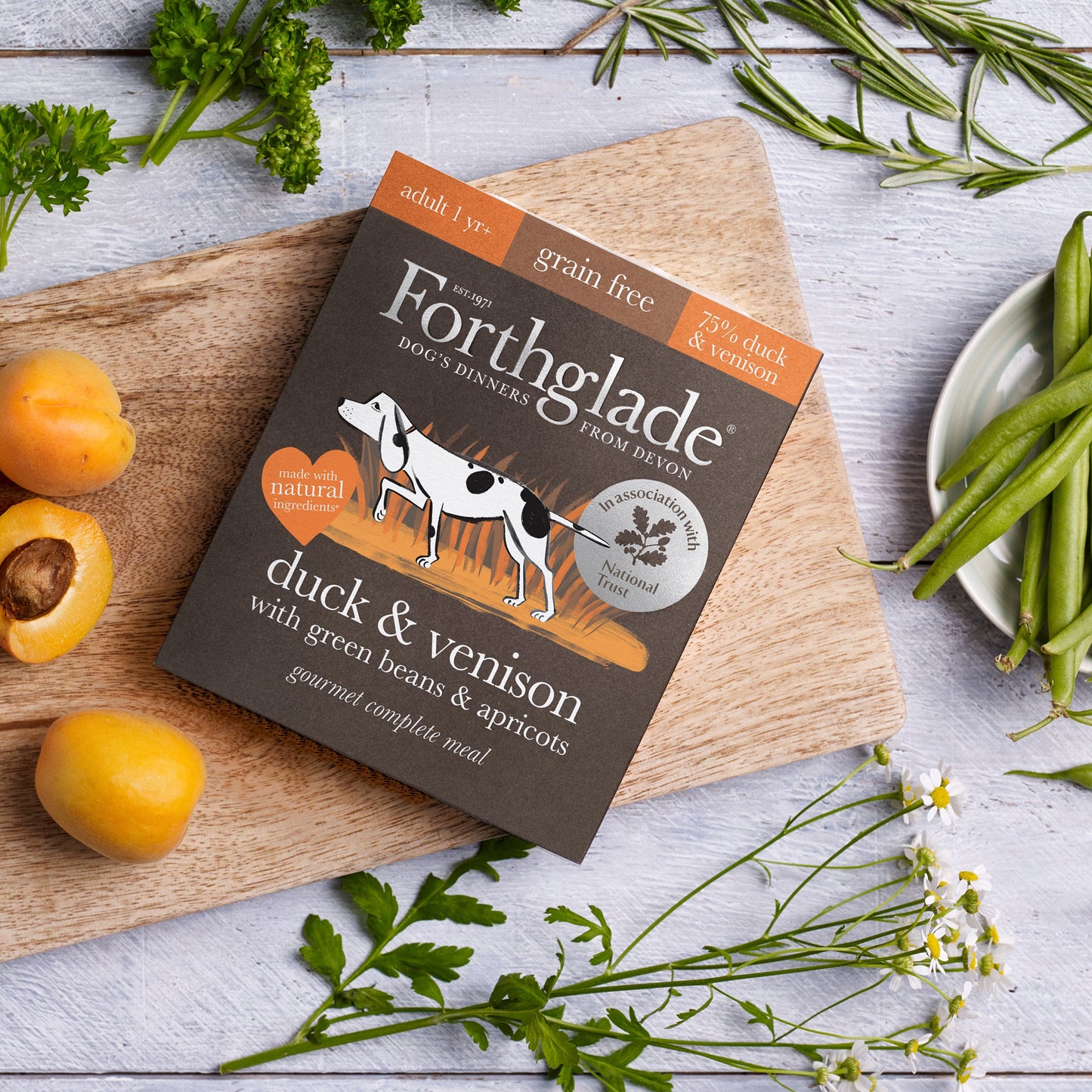 National Trust Duck & Venison Gourmet Wet Natural Dog Food