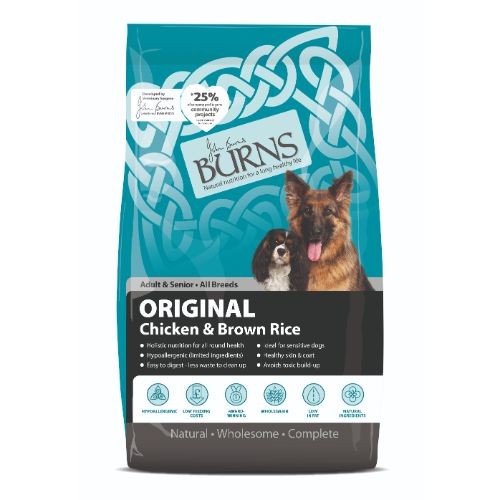 Burns Dog Food Original Chicken & Brown Rice 6KG