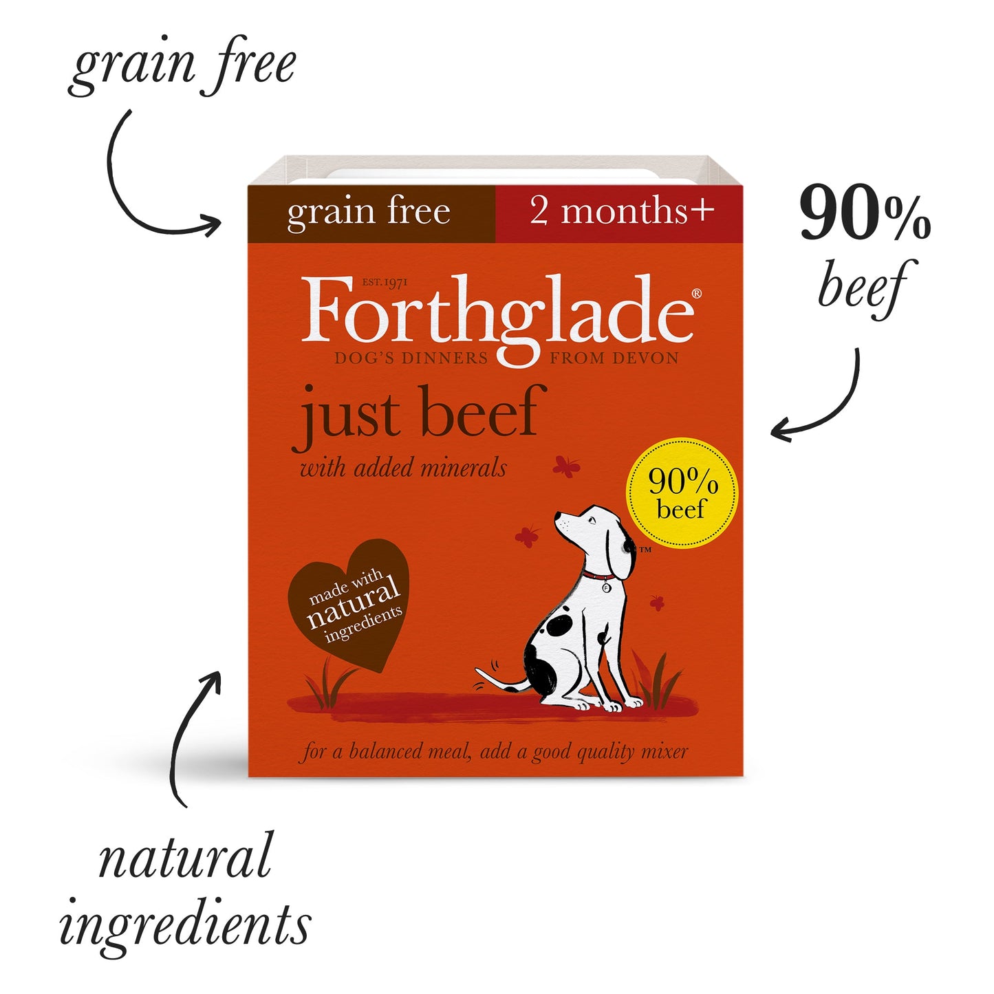 Just Beef Natural Wet Dog Food