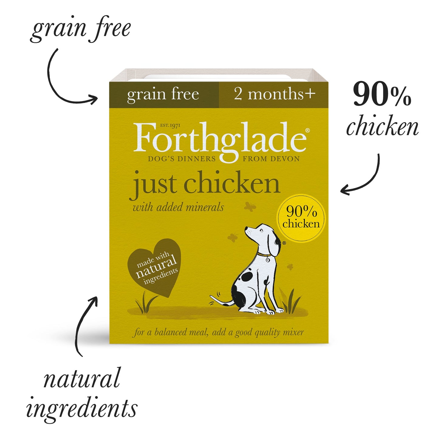 Just Chicken Natural Wet Dog Food