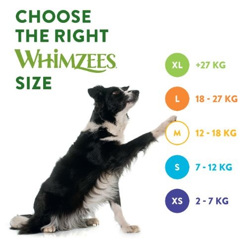 Whimzees Rice Bone Dental Dog Chew Treat Small