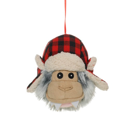 Tall Tails Yeti W/Hat 2In1 Plush Dog Toy