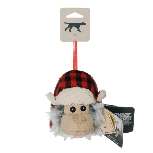 Tall Tails Yeti W/Hat 2In1 Plush Dog Toy