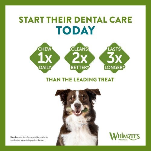 Whimzees Rice Bone Dental Dog Chew Treat Small