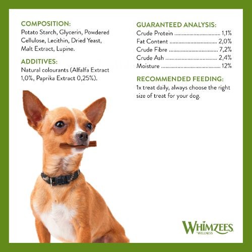 Whimzees Stix Dental Dog Chew Treat Small 120mm