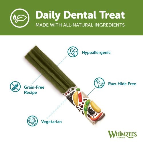 Whimzees Stix Dental Dog Chew Treat Medium 150mm