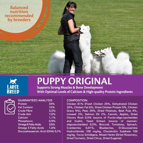 Wellness CORE Grain Free Dry Puppy Food for Large Breeds Chicken 2.75kg