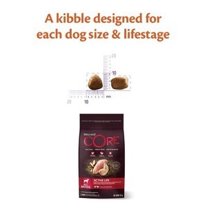 Wellness CORE Active Life with Chicken & Turkey Dry Dog Food 10kg