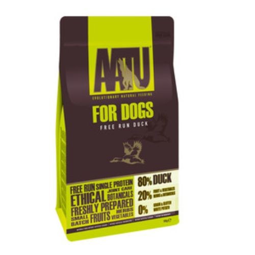 AATU Grain Free Adult Dry Dog Food with 80/20 Free Run Duck 1.5kg