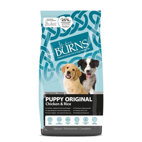 Burns Original with Chicken Puppy Food 12kg