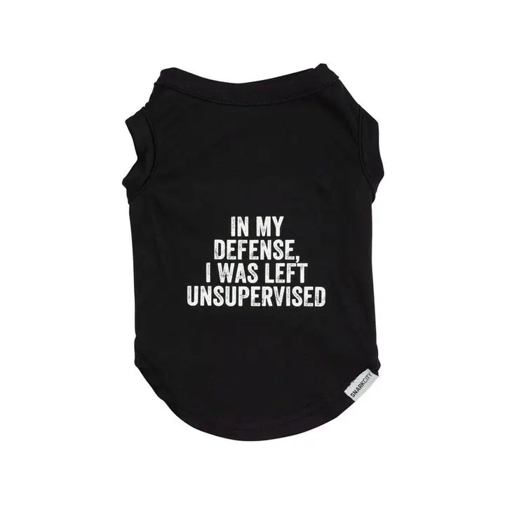 in My Defense" Pet Tee