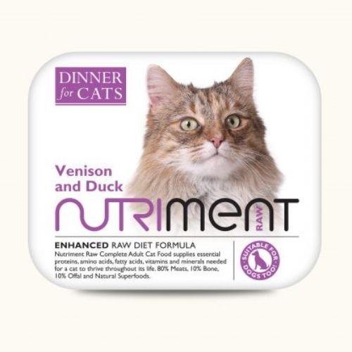 Nutriment Dinner for Cats in Venison and Duck 175g