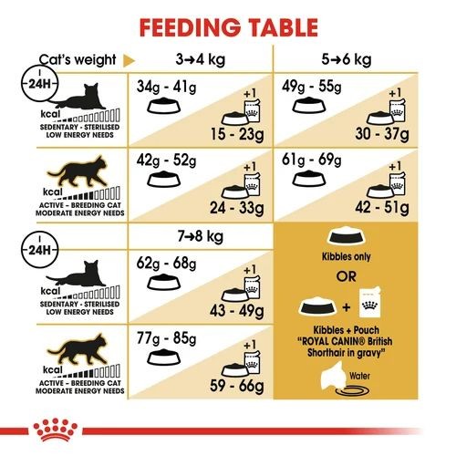 Royal Canin British Shorthair Adult Cat Food 2kg