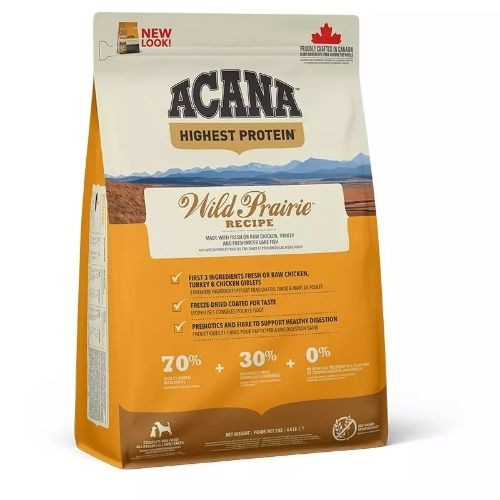 Acana Regionals Grain Free Wild Prairie Dry Dog Food All Breeds & Life Stages 2kg