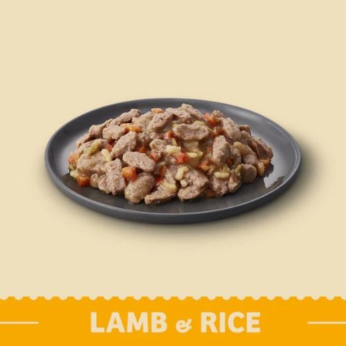 James Wellbeloved Adult Wet Dog Food Pouch With Lamb, Rice And Vegetables In Gravy 10 x 150g