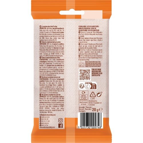 Nature's Variety Freeze Dried Meat Bites Dog Turkey 20g