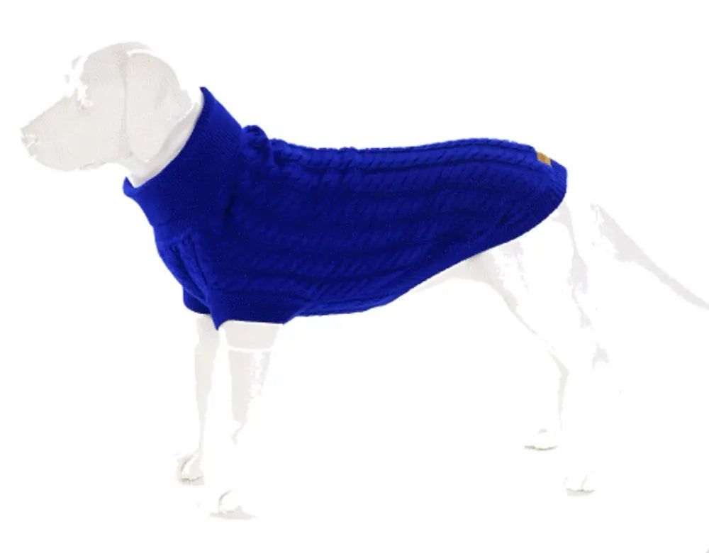 The Rascal Dog Jumper in Blue