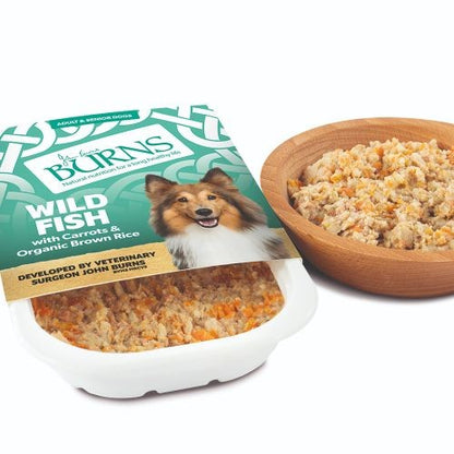 Burns Penlan Farm with Fish, Brown Rice and Vegetables Dog Pouches 6x400g