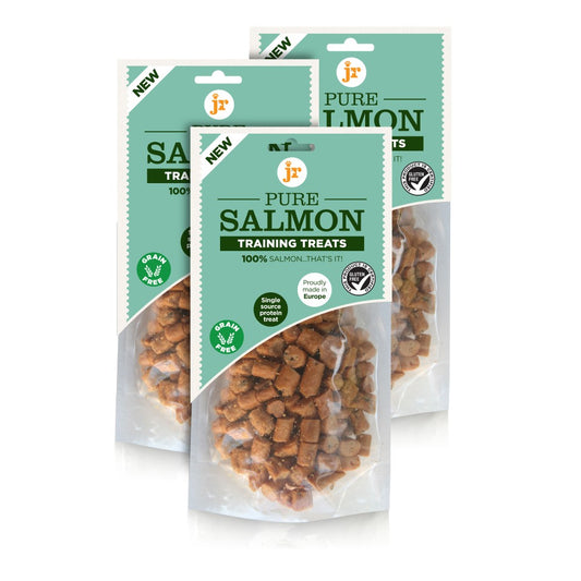 JR Pure Salmon Training Treats 85g